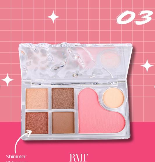 Romantic Beauty - Face Palette - Blush&Eyeshadow