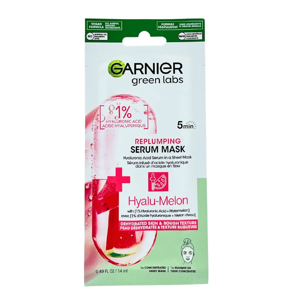 Garnier Green Labs 5-min Replumping Serum Sheet Mask