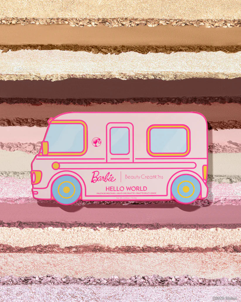 Barbie X Beauty Creations - Paleta De Sombras - Hello World