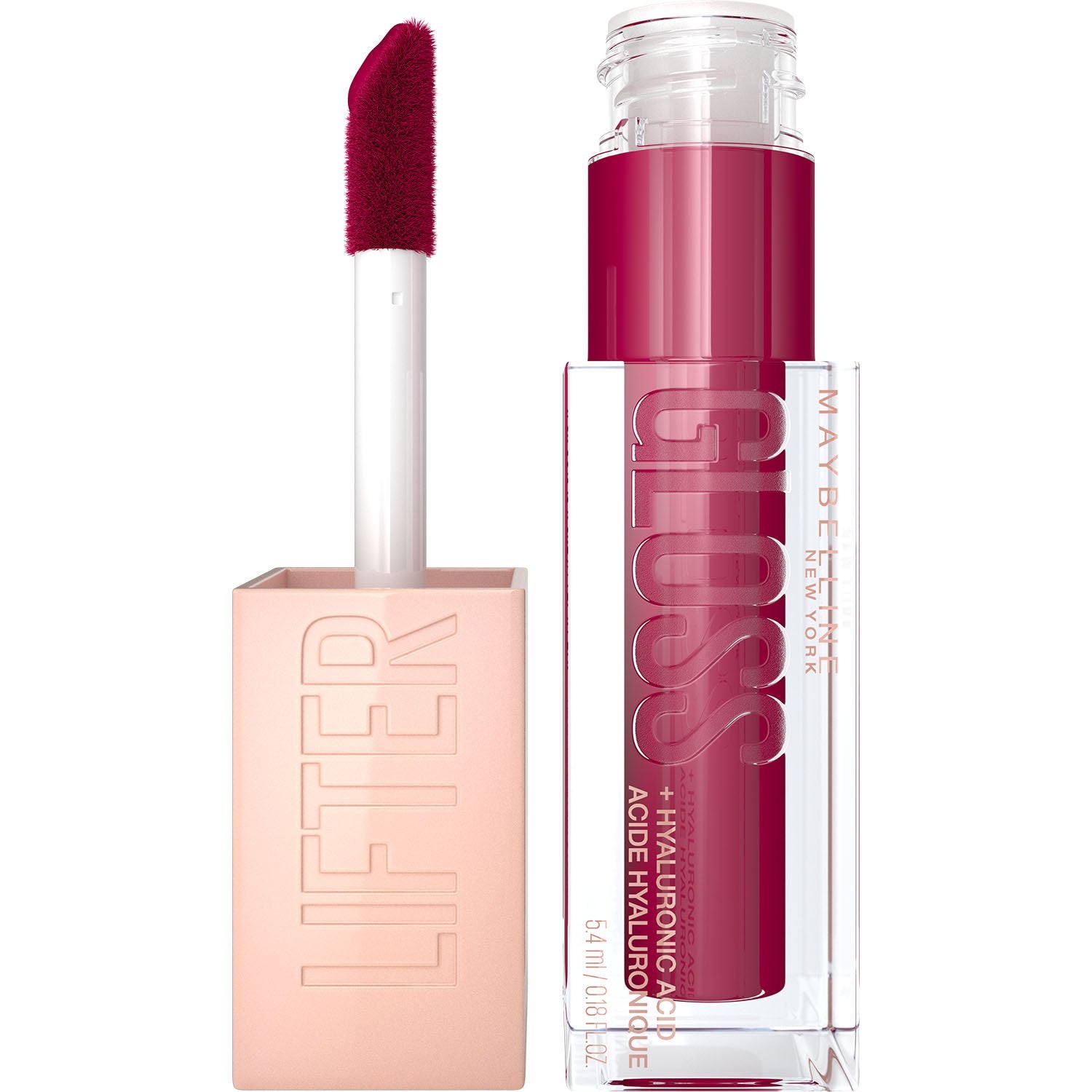 Maybelline New York - Lifter Gloss - Brillo Labial con Ácido Hialurónico