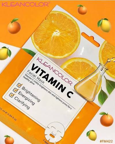 Kleancolor - Vitamin C Facial Mask