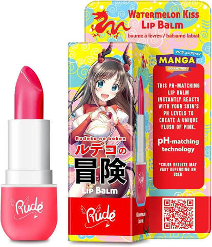 The Manga Collection Lip Balm by Rude Cosmetics